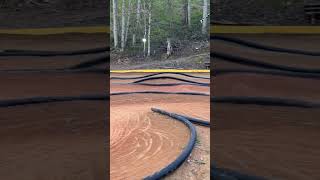 Nitro RC Buggy 18 Scale 4x4 Off Road RC Dirt Track Practice [upl. by Ayhdiv]