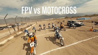 FPV VS Motocross  Glen Helen Raceway [upl. by Battiste]