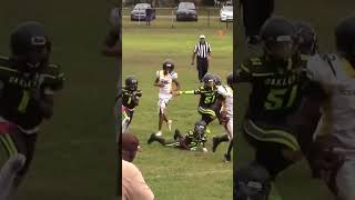 11u Forestview Eagles Big RB breaks a few tackles for a 65 TD popwarner 11ufootball derrickhenry [upl. by Anilra563]