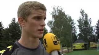 Trainingslager  Interview mit Neuzugang Sven Bender [upl. by Ogg340]