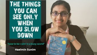 The Things You Can See Only When You Slow Down  Book Summary  Tamil [upl. by Boy82]