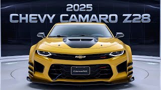 New 2025 Chevy Camaro Z28 Finally Revealed  First Look [upl. by Halverson]