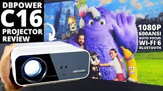 DBPOWER C16 REVIEW Amazons Top Budget Projector Is It Really That Good [upl. by Melan]