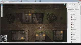 Using Dynamic Lighting in Roll20  Night Map [upl. by Alage757]