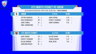 UTS North Sydney v UNSW [upl. by Lucier65]