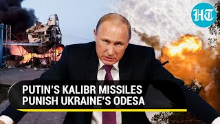 Explosions Rock Odesa For 4th Straight Night Putin’s Kalibr Missiles Wreak Havoc In Crimea Revenge [upl. by Fedirko]