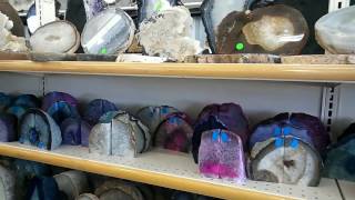 2017 Quartzsite Arizona Gem amp Mineral Show [upl. by Haidebez]