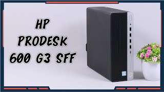 HP Prodesk 600 G3 SFF  Intel Core i36100 [upl. by Pammie]