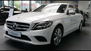 2019 New Mercedes Benz CClass S205 CKlasse C180 T Exterior [upl. by Trebor]