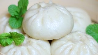 Chinese Pork Buns Recipe  豬肉白菜包子 [upl. by Aralomo699]