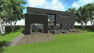 Animation 3D  Construction dune maison dhabitation [upl. by Richel790]