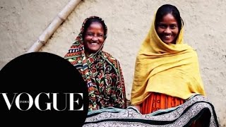 Beautiful Hands  Hand Embroidery  Ritu Kumar Fashion Film  VOGUE India [upl. by Beane258]