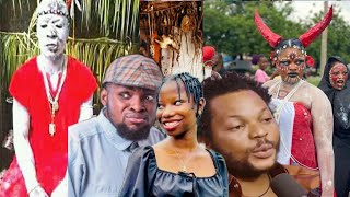 Secret Of Mark Angel Comedy Wealth Exposed Denilson Igwe Dragged Mark Angel To Jujù Shrine [upl. by Epillihp]