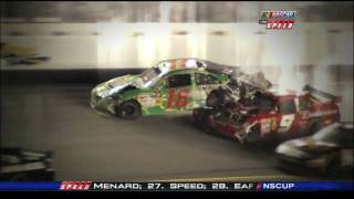 2009 NASCAR Year in Crashes [upl. by Ilarin]