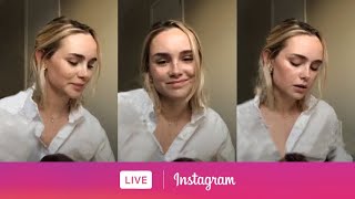 Alice Kristiansen singing on Instagram Live February 25 2019 [upl. by Feinleib288]