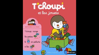 Papa lit des histoires Tchoupi et les jouets [upl. by Yreffoeg]