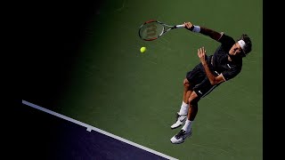 Roger Federer vs Ivo Karlovic Indian Wells 2009 Highlights [upl. by Zina852]