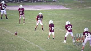 East Feliciana Middle vs Central Middle School 2018 [upl. by Dorsy236]