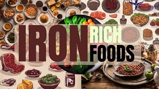 IRON RICH FOODS [upl. by Eeram959]