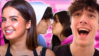 Tik Tok exes Addison Rae and Bryce Hall KISS and make it OFFICIAL after he CONFESSES THIS [upl. by Ayatnohs]