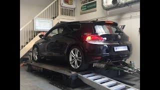 VW Scirocco 20 TDI 170 HP Tuned by EPC [upl. by Kovacev100]