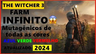 The Witcher 3  Mutagênicos infinitos [upl. by Laeynad813]