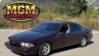 1996 Chevrolet Impala SS for Sale Visit our website Mgmclassiccarscom [upl. by Appolonia491]