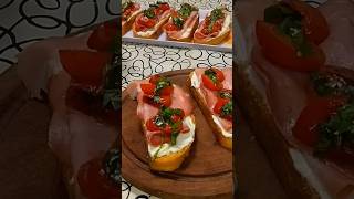 🍻Imposible Resistirse BRUSCHETTAS de MORTADELA😱 La Receta que Deslumbrará a tus Invitados shorts [upl. by Biel503]