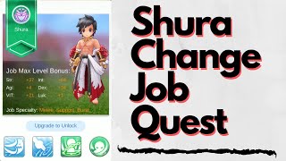 Champion to Shura Change Job Quest Ragnarok Mobile Eternal Love SEA [upl. by Elleiad]