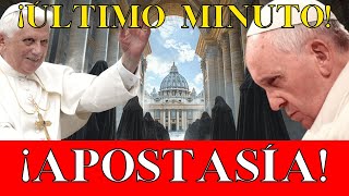 BENEDICTO XVI TENÍA RAZÓN ¡La APOSTASÍA de PAPA FRANCISCO ha COMENZADO [upl. by Ahsinrev]