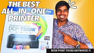 All in One Best Printer Unboxing Ever Complete Guide  Brother DCP  T520W  Wyman Vlogs [upl. by Brathwaite]