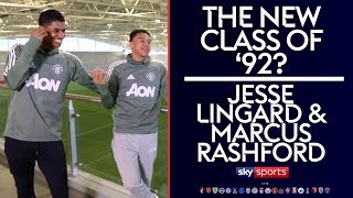 The new Class of 92  Marcus Rashford amp Jesse Lingard [upl. by Treat344]