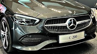 New 2022 MercedesBenz C200 Avantgarde  The CClass W206 In depth walkaround [upl. by Revolc]