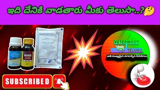 Piperazine use and dosage by veterinary telugu veterinarymedicine veterinary piperazne deworming [upl. by Yam]