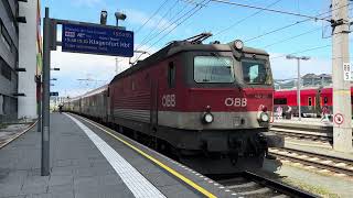 Einfahrt ÖBB IC 793 Klagenfurt Hbf  Salzburg Hbf in Salzburg Hbf 02072024 4K HDR [upl. by Eram]