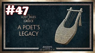 quotAssassins Creed Odysseyquot Walkthrough Nightmare DLC The Lost Tales of Greece A Poets Legacy [upl. by Ytnom]