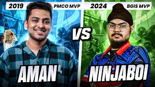 SoulAman vs GeNinjaBoi  2019 PMCO MVP vs 2024 BGIS MVP [upl. by Okimik]