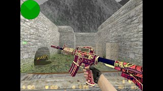 CSGO  M4A1S Chanticos Fire StatTrak™ V2 HD Para CS 16 2021 [upl. by Eelatan]