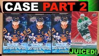 LOADED CASE  202425 Upper Deck Series 1 Hockey Hobby Case Break Part 2 [upl. by Roane132]