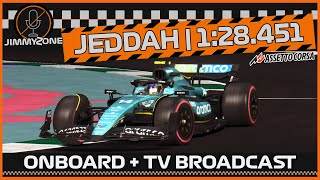 F1 2024  JEDDAH  128451  G29  F1 AssettoCorsa Hotlap [upl. by At]