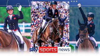 Great Britain win first gold at Paris Olympic Games in team eventing [upl. by Yensehc395]