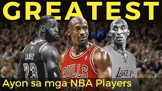 HINDI si LEBRON ang GREATEST Of All Time Ayon sa mga NBA PLAYERS [upl. by Malina]