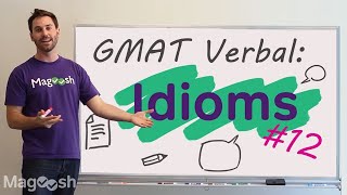 GMAT Sentence Correction  Must Know Idioms for GMAT 12 [upl. by Erret]