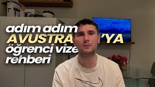 AVUSTRALYA ÖĞRENCİ VİZESİ NASIL ALINIR Adan Zye Adım Adım Rehber [upl. by Holton998]