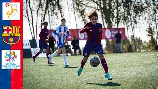 Johan Leiva  Barca Infantil B  U13 Dubai Intercontinental Cup 2024 [upl. by Wandis]