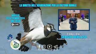 SERGIO BERLATO SARÀ IN DIRETTA PER RISPONDERE ALLE DOMANDE DI TUTTI I PORTATORI DELLA CULTURA RURALE [upl. by Oraneg]