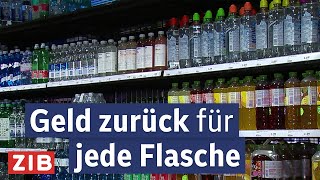 Neues Pfandsystem kommt ab Jänner  Aktuell nach fünf vom 12102024 [upl. by Ellis]