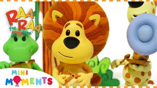 Discovering New Sounds With Raa Raa 🎶🥁  Raa Raa the Noisy Lion  Full Episode  Mini Moments [upl. by Demaggio649]