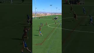 Jazlene Caravantes finishing off a great move goal usyouthsoccer actionthatmatters [upl. by Gertrude]