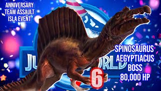 So Much DNA Isla Event ANNIVERSARY TEAM ASSAULT Entire Playthrough  Jurassic World Alive [upl. by Reamonn]